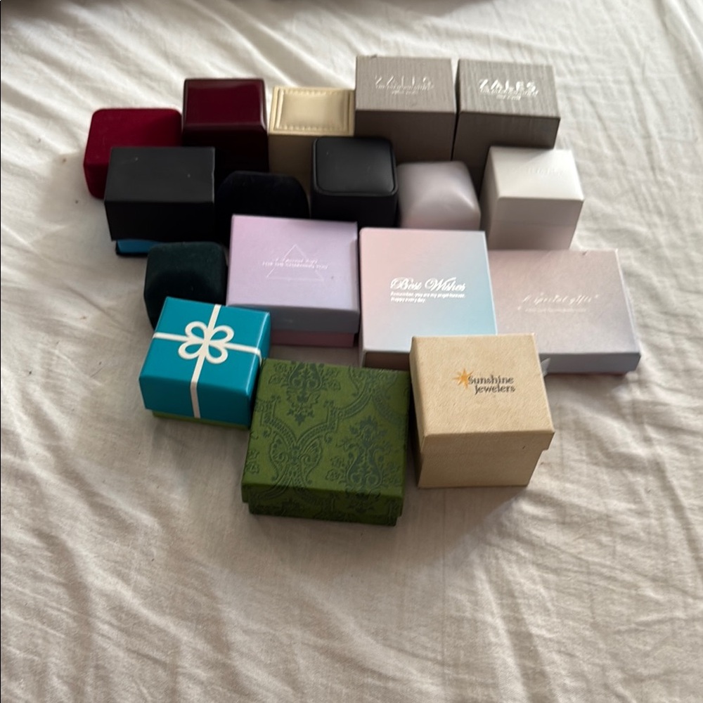 Assorted Jewelry Gift Boxes